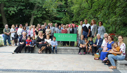 Russian Cultural Garden group photo